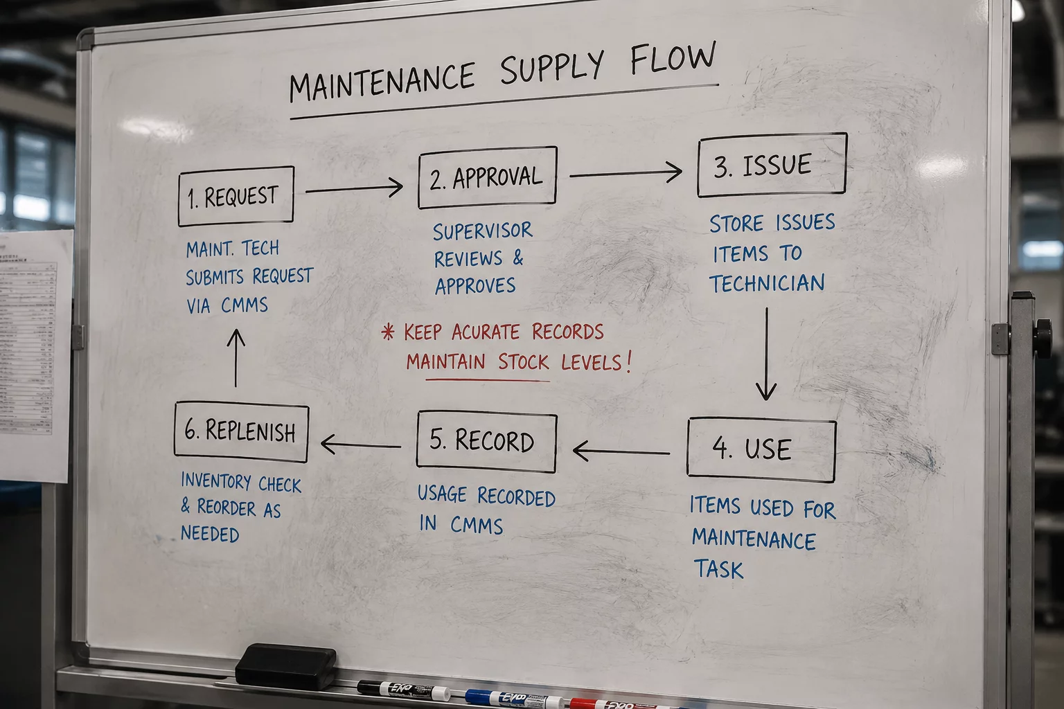 Operation Workflow procedure blueprint